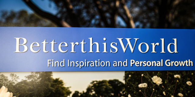 Find Inspiration and Personal Growth at BetterThisWorld